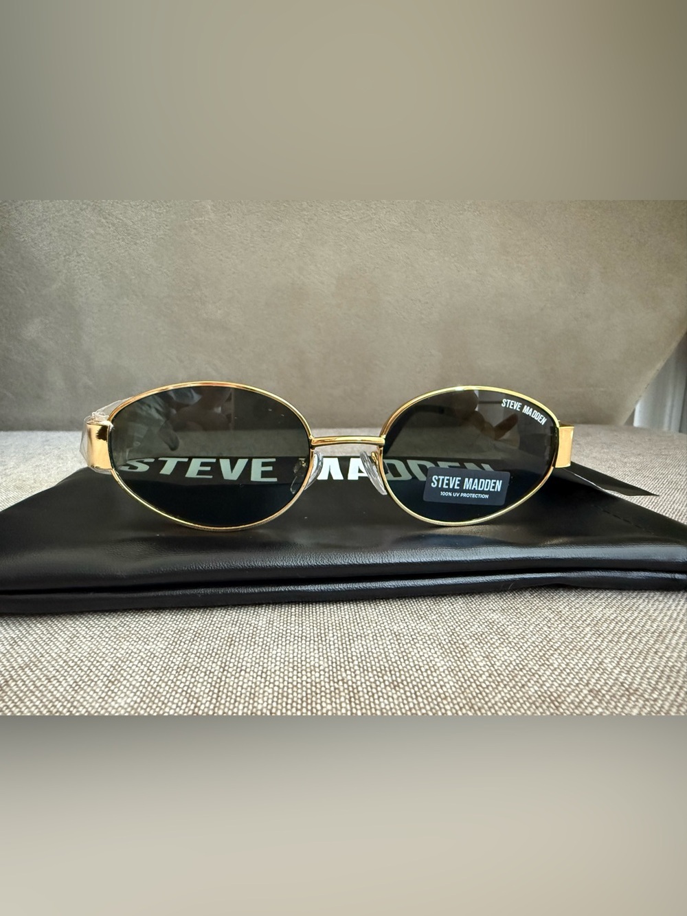 Steve Madden Gold Frame Mystie Sunglasses